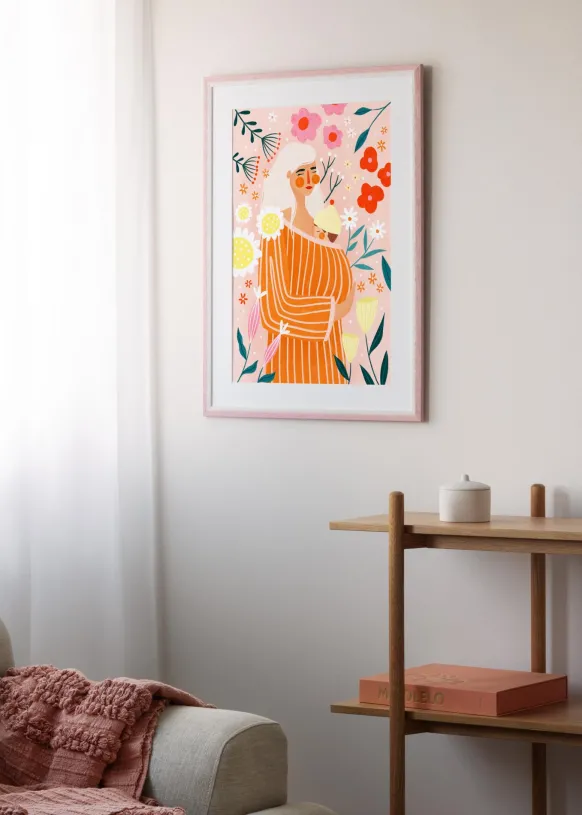 Ram Cornwall Rosa 30x45 cm