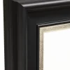 Ram Dalarna Glas Svart-silver 21x29,7 cm (A4)
