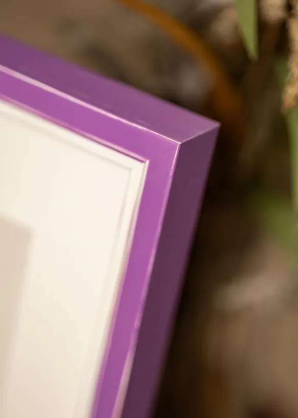 Ram Diana Lila 45x60 cm - Passepartout Vit 14x20 inches