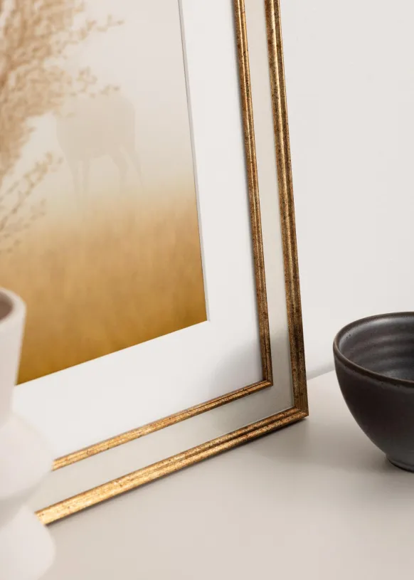 Ram Dolly Guld 40x60 cm