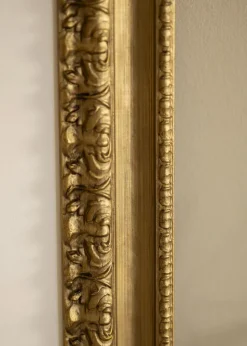Ram Drottningholm Guld III - Valfri Storlek (Akrylglas)