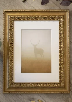 Ram Drottningholm Guld III - Valfri Storlek (Akrylglas)