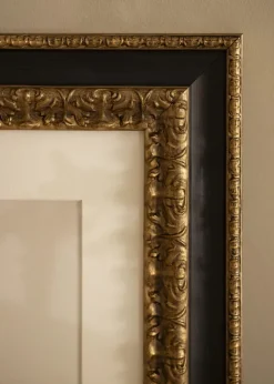 Ram Drottningholm Guld - Valfri Storlek (Akrylglas)