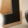 Ram Edsbyn Ek 30x50 cm - Passepartout Svart 20x40 cm
