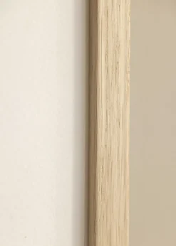 Ram Edsbyn Ek 30x38 cm - Passepartout Vit 22x30 cm