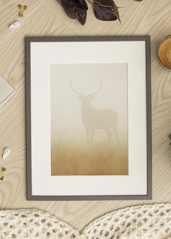 Ram Edsbyn Glas Grafit 50x50 cm