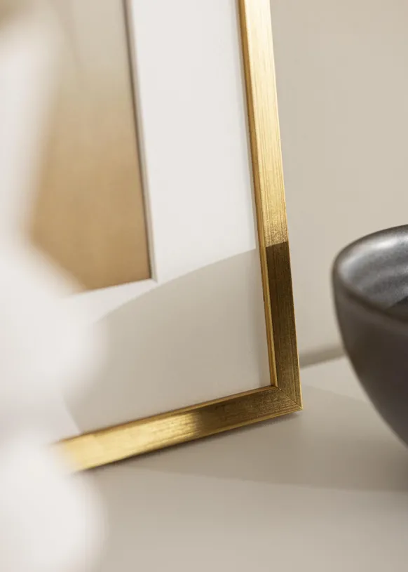 Ram Edsbyn Glas Guld 10x20 cm