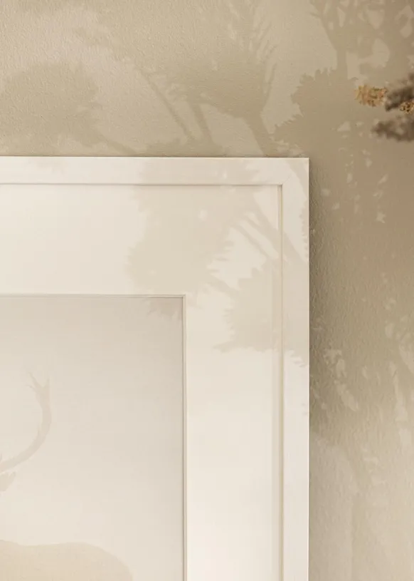 Ram Edsbyn Glas Vit 9x12 cm