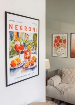 Ram Edsbyn Svart 27x40 cm