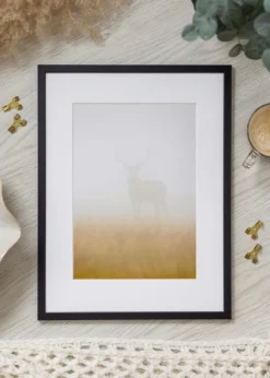 Ram Edsbyn Svart 42x57 cm - Passepartout Vit 32x48 cm