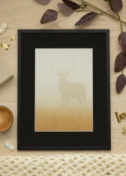 Ram Edsbyn Svart 15x20 cm - Passepartout Svart 10x15 cm