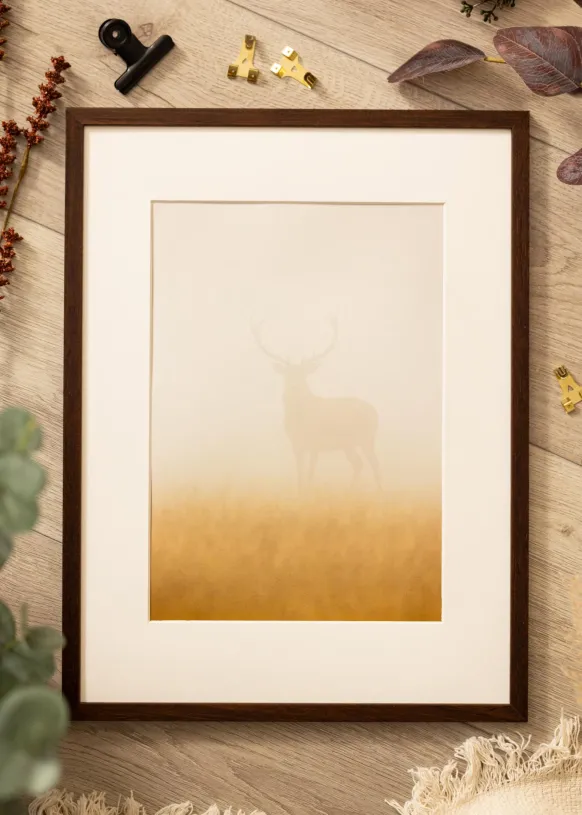 Ram Edsbyn Valnöt 45x70 cm