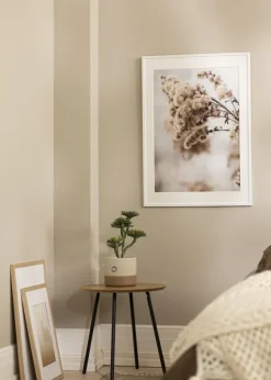 Ram Edsbyn Vit 42x50 cm - Passepartout Vit 33x41 cm