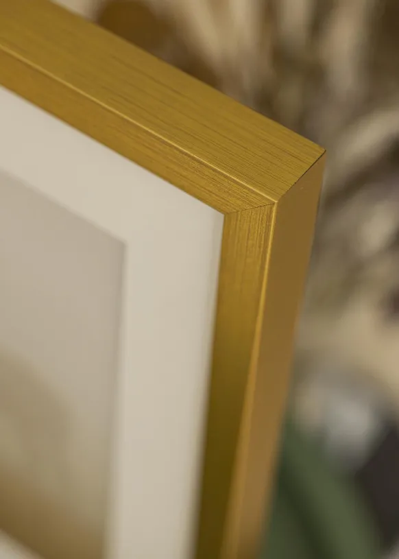 Ram Falun Glas Guld 21x29,7 cm (A4)