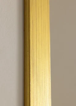 Ram Falun Guld - Valfri Storlek (Akrylglas)