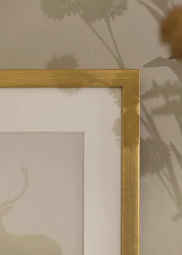 Ram Falun Guld 24x30 cm