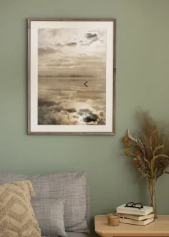 Ram Fiorito Glas Valnöt 15x20 cm