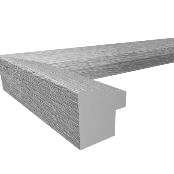 Ram Fiorito Glas Vit 30x40 cm