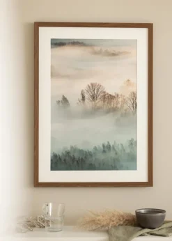 Ram Fiorito Mörk Ek 40x60 cm