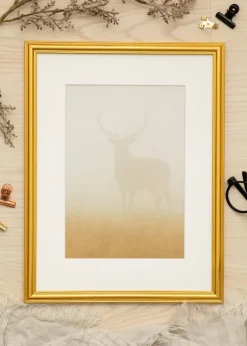 Ram Frigg Glas Guld 15x20 cm