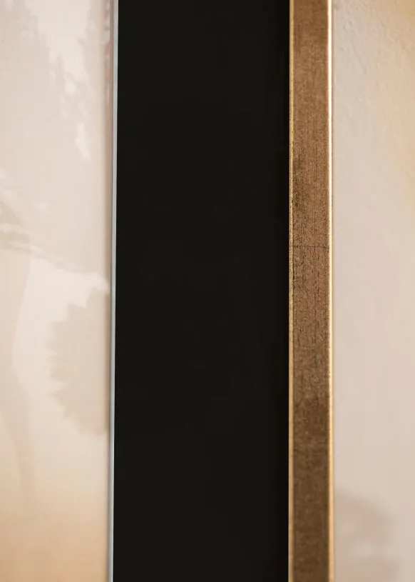 Ram Galant Guld 30x40 cm - Passepartout Svart 20x30 cm
