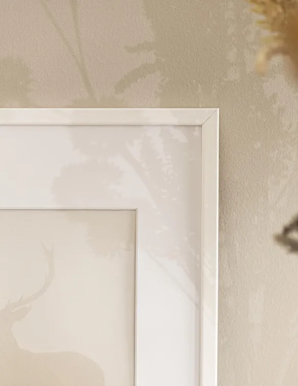 Ram Galant Vit 35x50 cm
