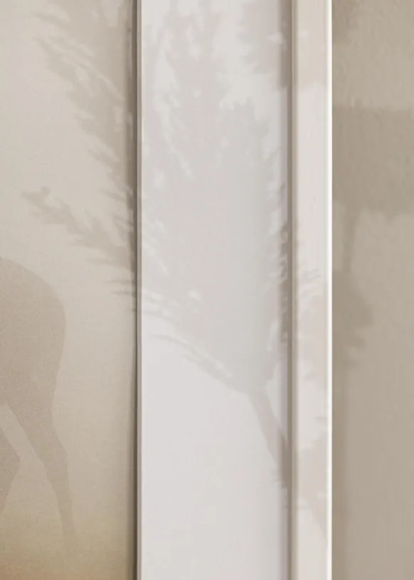 Ram Galant Vit 20x30 cm - Passepartout Vit 10x20 cm