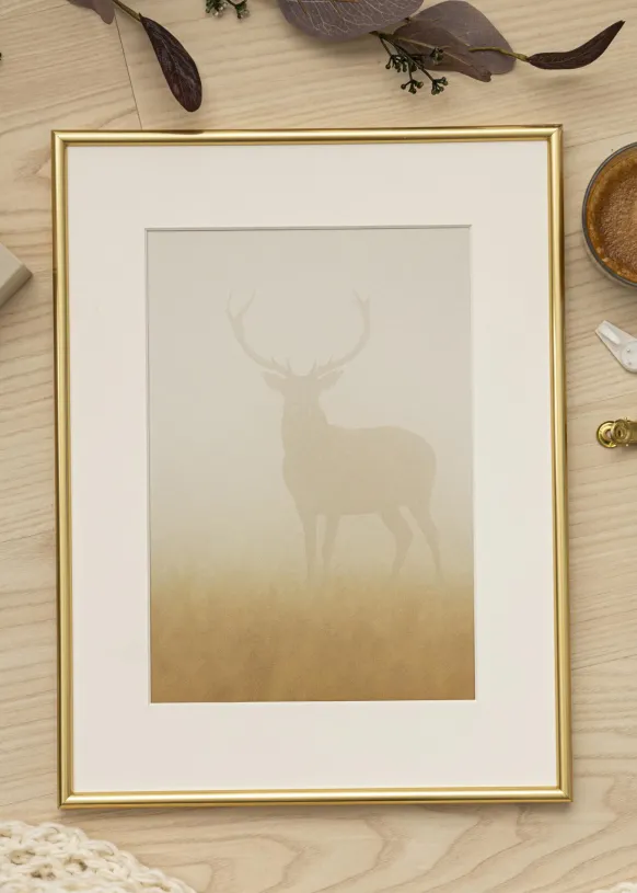 Ram Galeria Glas Guld 10x15 cm