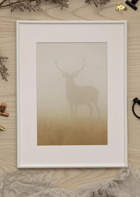 Ram Galeria Glas Vit 18x24 cm