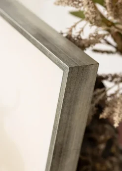Ram Geb Canvasram Silver/Svart - Valfri Storlek