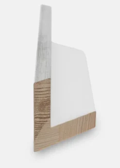 Ram Geb Canvasram Silver/Vit - Valfri Storlek (canvasramar)