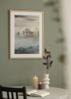 Ram Glas Oak Wood 29,7x42 cm (A3)