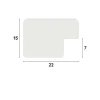 Ram Glas White Wood Glossy 15x21 cm (A5)