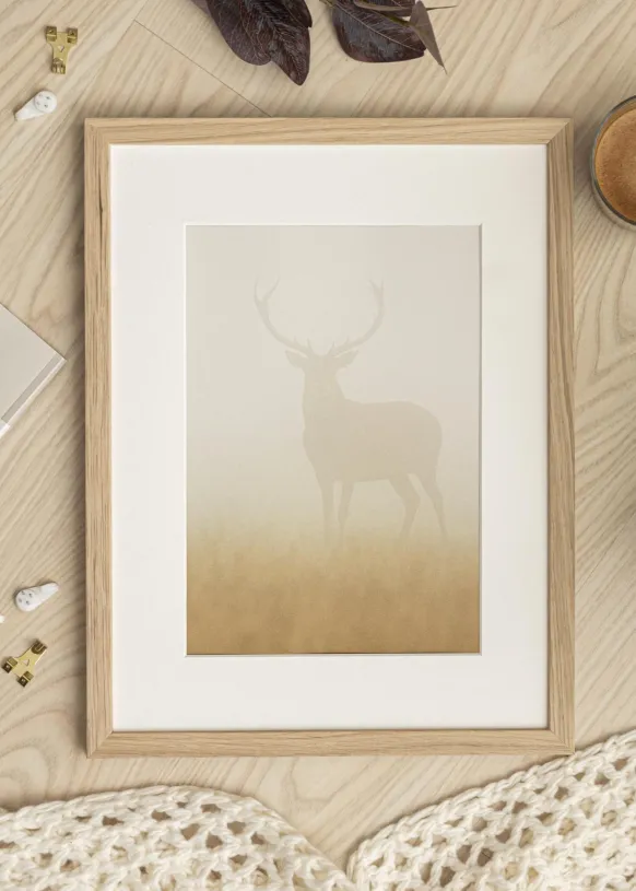 Ram Grimsåker Ek 13x18 cm