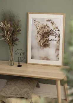Ram Grimsåker Ek 40x60 cm - Passepartout Vit 30x50 cm