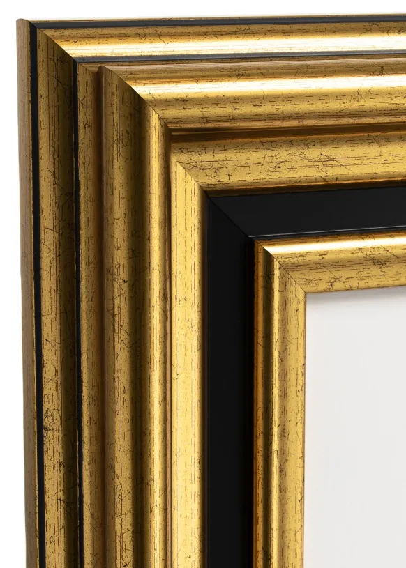 Ram Gysinge Premium Glas Guld 60x80 cm