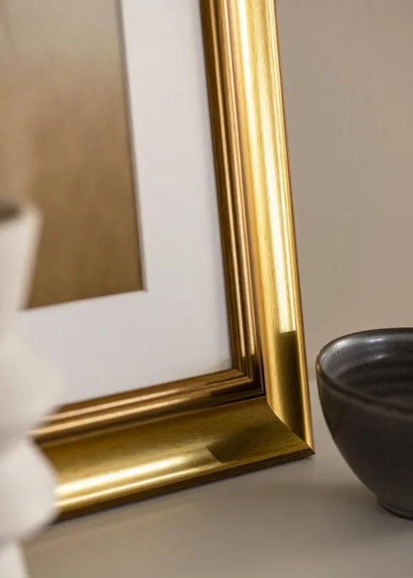 Ram Hampshire Guld - Valfri Storlek (Akrylglas)