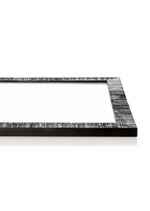 Ram Home Glas Svart 30x30 cm