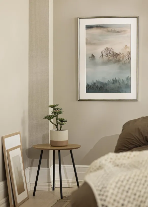 Ram Horndal Glas Silver 50x70 cm