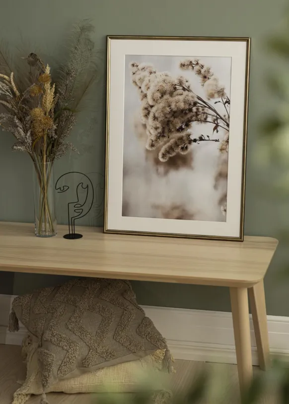 Ram Horndal Guld 18x18 cm