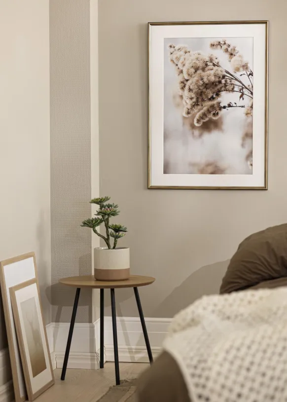 Ram Horndal Guld 40x40 cm
