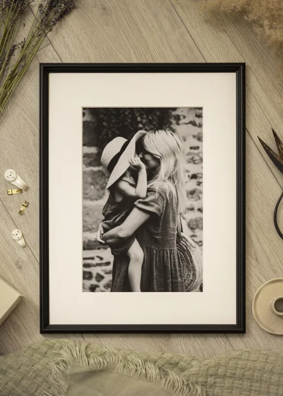 Ram Horndal Svart 10x15 cm
