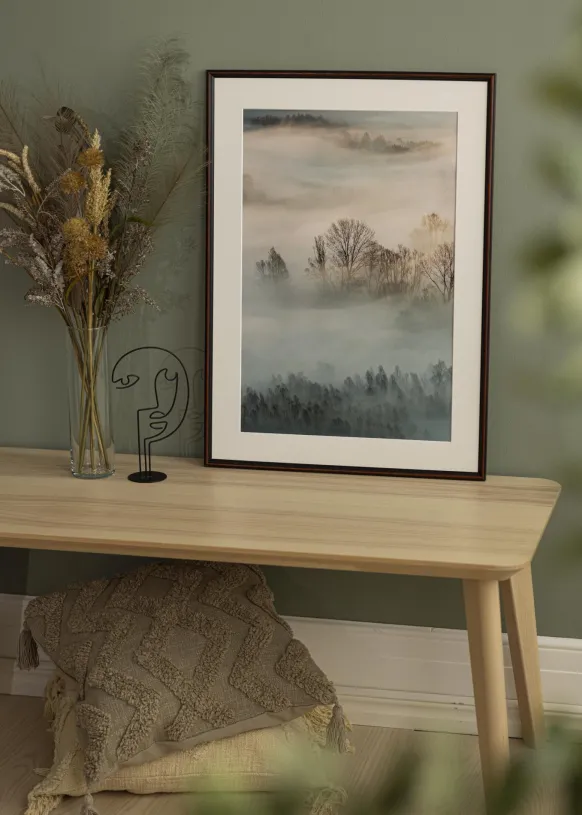 Ram Horndal Valnöt 7x7 cm