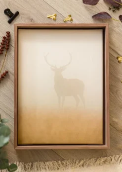 Ram Horus Canvasram Valnöt - Valfri Storlek (canvasramar)