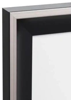 Ram Öjaren Glas Svart-silver 13x18 cm