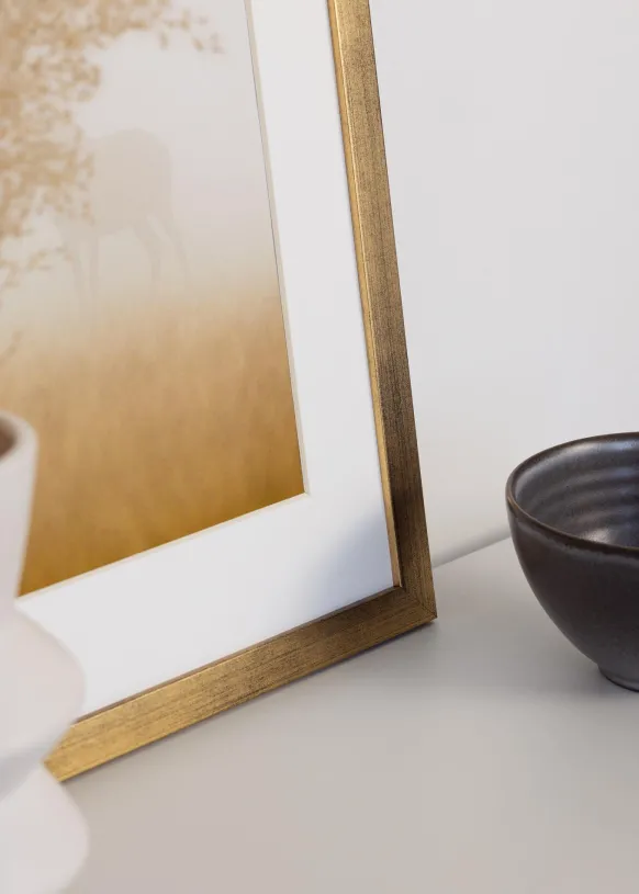 Ram Jämtland Guld 25x75 cm