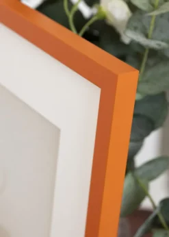 Ram Kent Orange 30x40 cm - Passepartout Vit 20x30 cm