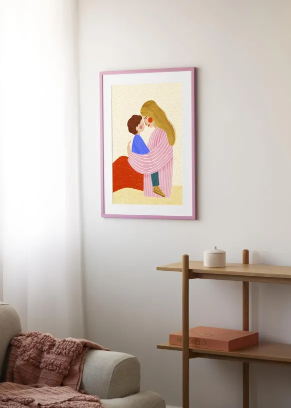 Ram Kent Rosa 30x30 cm