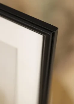 Ram Line Glas Svart 15x20 cm