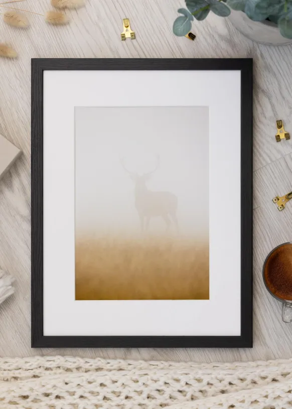 Ram Lofsdalen Svart 50x50 cm